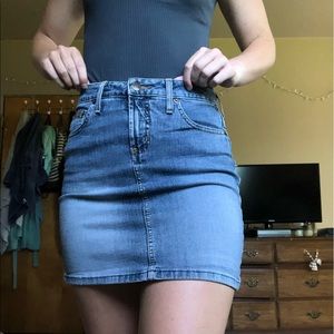 L.e.i denim skirt